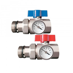 Кран шаровый с полусгоном 1