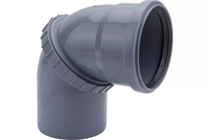 Отвод  110 универсальный (поворотный) вн.кан. VALFEX