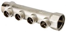 Фото Коллектор 1" - 4 вых -1/2" НР Valtec. VTc.500.N.0604