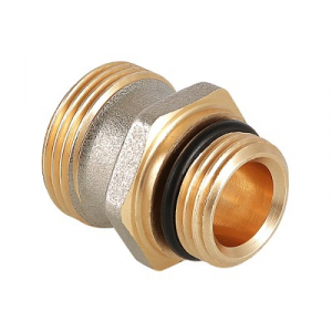 Ниппель-переходник 1/2 евроконус нр-нр НИКЕЛЬ под расходомер Valtec