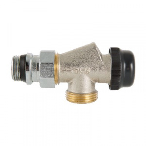 Клапан термостатический VALTEC с преднастройкой осевой, 1/2