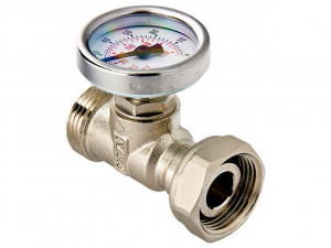 Тройник с термометром Евроконус 3/4