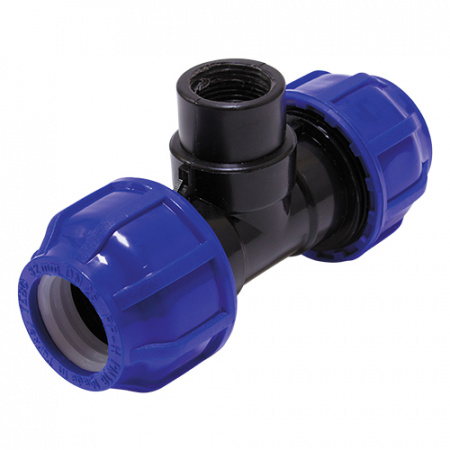 Тройник ПЭ раз.ВР 40x1 x40 (4/60) ТЕБО