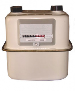 Фото Счетчик газовый СГД G-4  левый Орел (под Владимир, резьба м30х2, межосевое: 110мм). СП-00007090