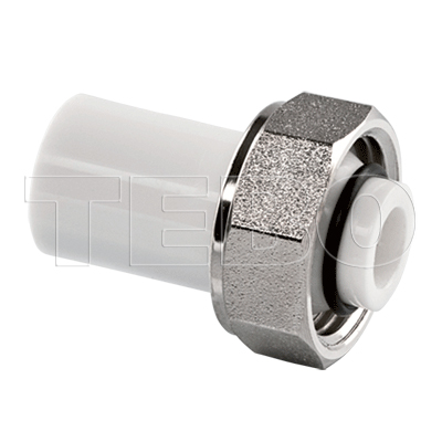 Штуцер евроконус с нак. гайкой 20х3/4