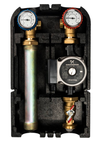 Насосная группа с прямым контуром 1 насосом Grundfos UPSO 25-65