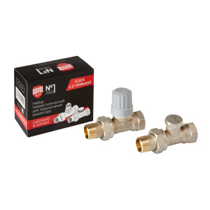 Набор термостатический для рад. прямой ROYAL THERMO 1/2 Click