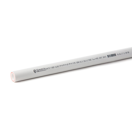 Труба полипропиленовая  25х3.5мм  армированная стекловолокном LAMMIN  PN20