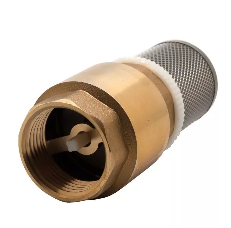 Клапан обратный с сеткой JEMIX  BRV-1-FILTER  подсоед.1