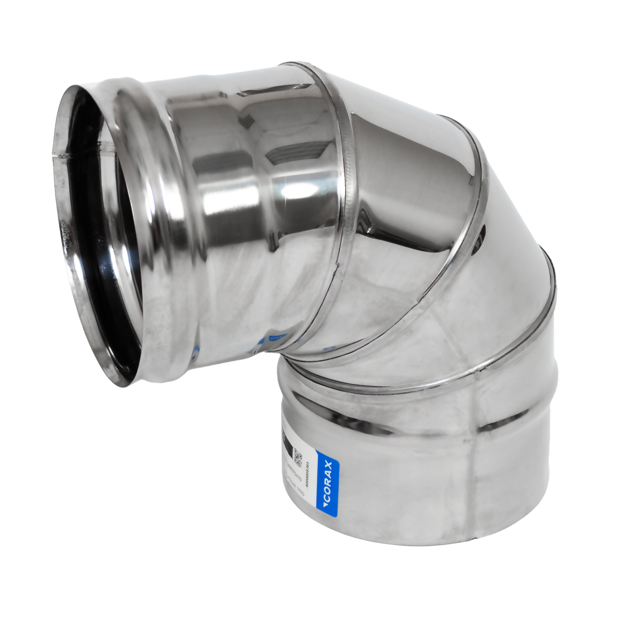 Отвод 90 градусов Ф 140 (430 / 0,8 мм) [2] (2шт) Corax