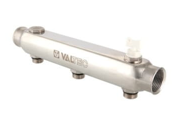 Коллектор из нерж. стали, с межосевым расст вых. 100мм, 1 1/2