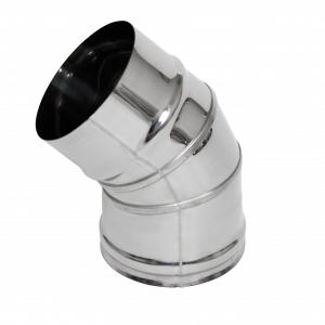 Колено угол 135°  Ф80 3 секции (430/0,5 мм)  1 шт Термоход