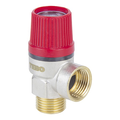 Клапан предохранительный 1/2 н.р.(3 бара) ТЕВО