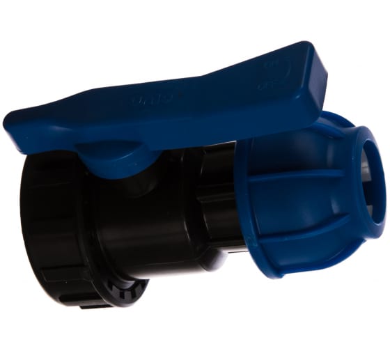 Кран ПЭ шар.муфта/ВР 20 x 1/2