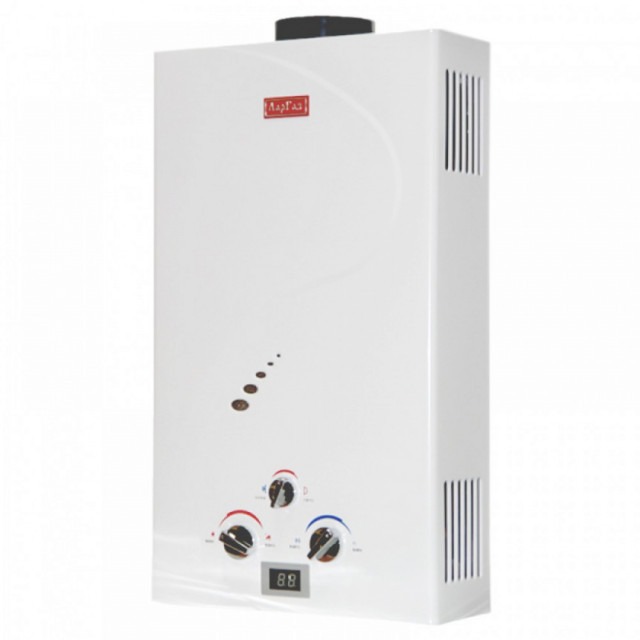 Газовая колонка Ларгаз стандарт 10 л XD бел. new