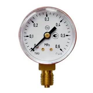 Манометр d-50мм М12х1.5 (0 - 2.5МПа) кислород (01050197)
