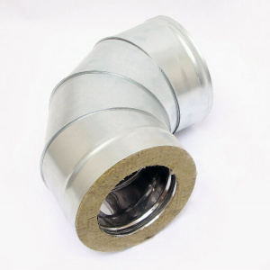 Сэндвич-тройник 90° (430/0,5мм + оц.) Феррум