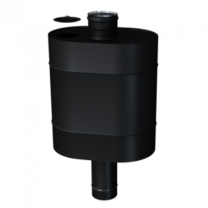 Бак на трубе Ø115 элиптический 50л 