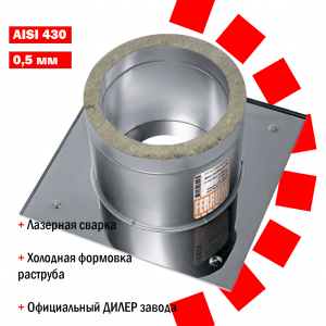 Потолочно-проходной узел (утепление) Феррум