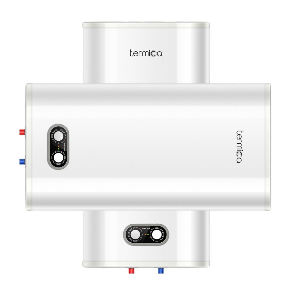 Электрический водонагреватель NEMO 50 INOX Termica: Умный выбор для любого интерьера — устанавливайте, как удобно!