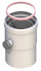 Фото Конденсатоотводчик вертикальный d80 п/м. TR.8072