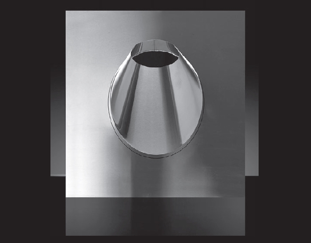 Craft GS/HF крышная разделка 0-15гр. (алюминий/304/0,5) Ф 180