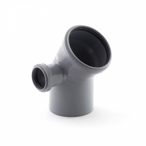 Отвод ПП 110х50 с выходом 45 левый