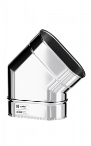 Craft Oval колено 45° 100х200 (316/0,5) бол.