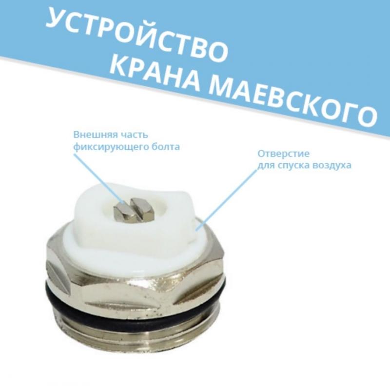 КРАНЫ МАЕВСКОГО: ИЗБАВЛЯЕМСЯ ОТ ВОЗДУХА В РАДИАТОРАХ