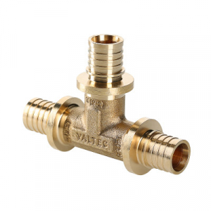 Тройник 20х16х16 мм для труб из сшитого полиэтилена аксиальный ViEiR