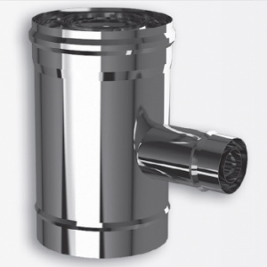 Craft тройник 87* коаксиальный коллективный,отвод 60 Ф250х350