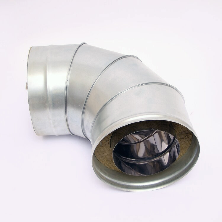 Сэндвич-тройник 90° (430/0,5мм + оц.) Феррум