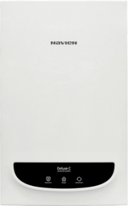 Котел газовый Deluxe C - 40k COAXIAL White NAVIEN Comfort, двухконтурный, закрытая, настенный