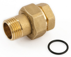 Американка прямая с уплотнительным кольцом 2