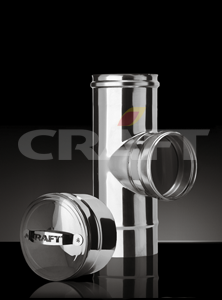 Ревизия с заглушкой 90° (444/0,5мм) Ф150 Craft