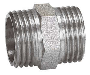 Ниппель резьбовый никель 3/4