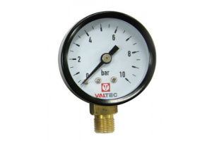 Манометр VT.TM40 Dy 40 с нижним подключением 1/8