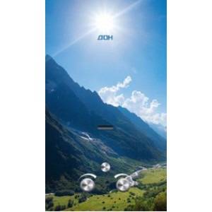 Водонагреватель KONORD JSD-20  EGFT summer mountains (стекло, завод КОНОРД)