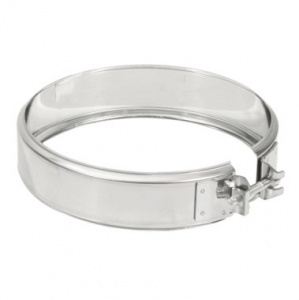 Хомут обжимной Ø115 (430/0,5мм + нержавейка) ТиС