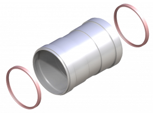 Муфта соединительная d80 м/м