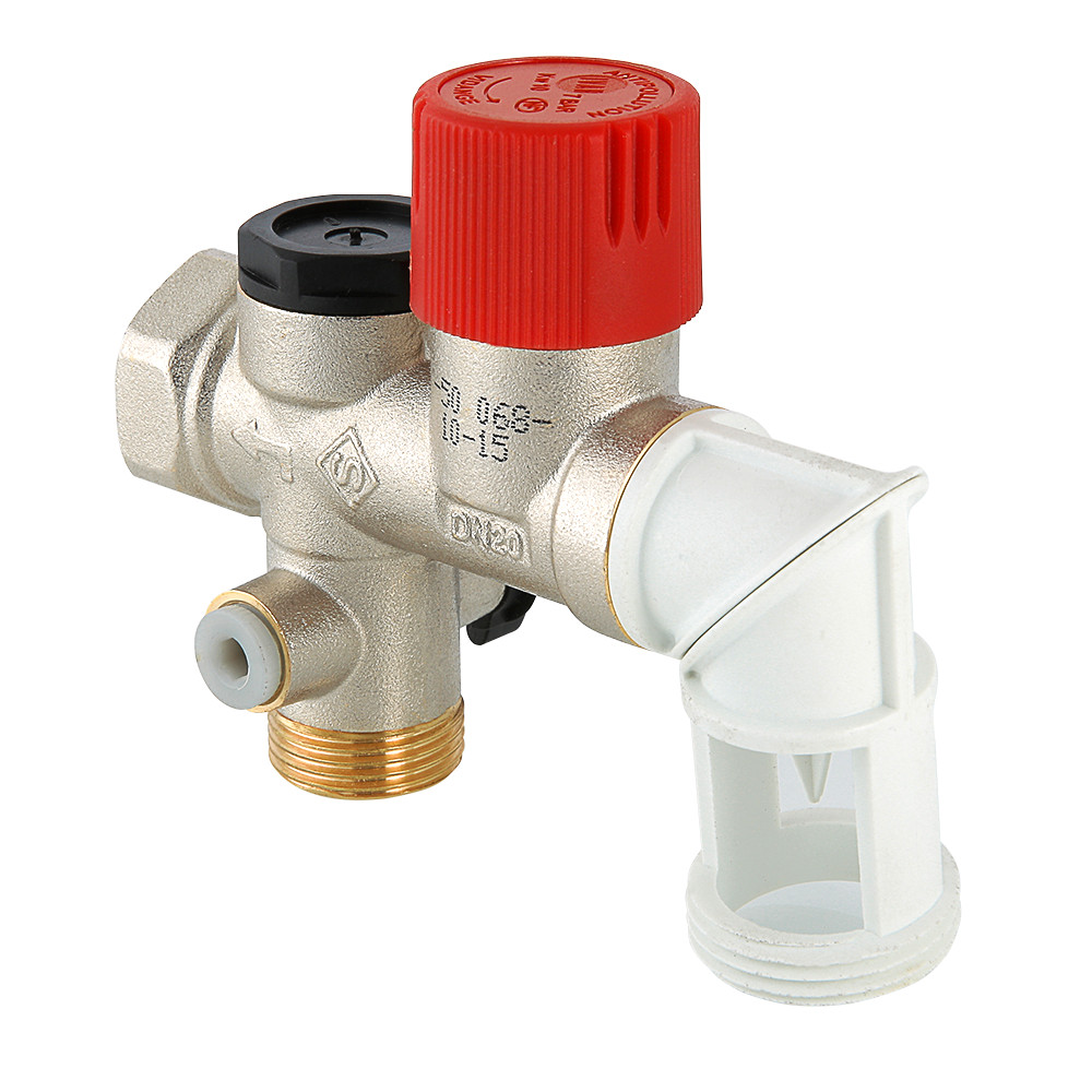 Группа безопасности бойлера 3/4 Valtec  (группа 3/4 + сифон + переходник 3/4 *1/2) (замена:VT.461.N)