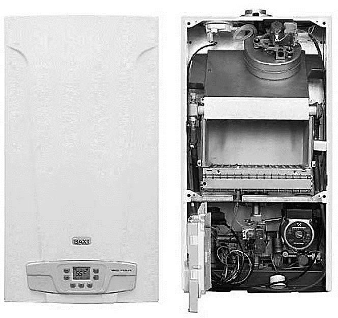 Котел газовый настенный BAXI ECO-4s 24F 24 кВт двухконтурный. В НАЛИЧИИ
