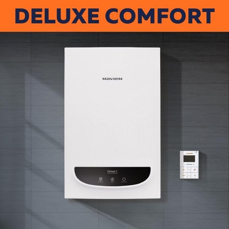 Газовый отопительный котел Navien Deluxe C Comfort