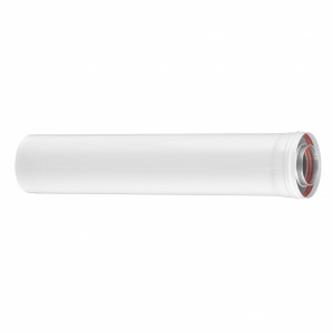 Труба коаксиальная 60х100 финишная L=750мм Универсальная ТЕРМОХОД