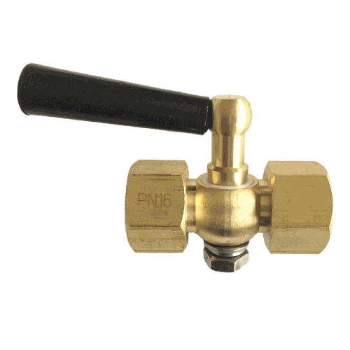 Кран трехходовой М20х1.5-G1/2