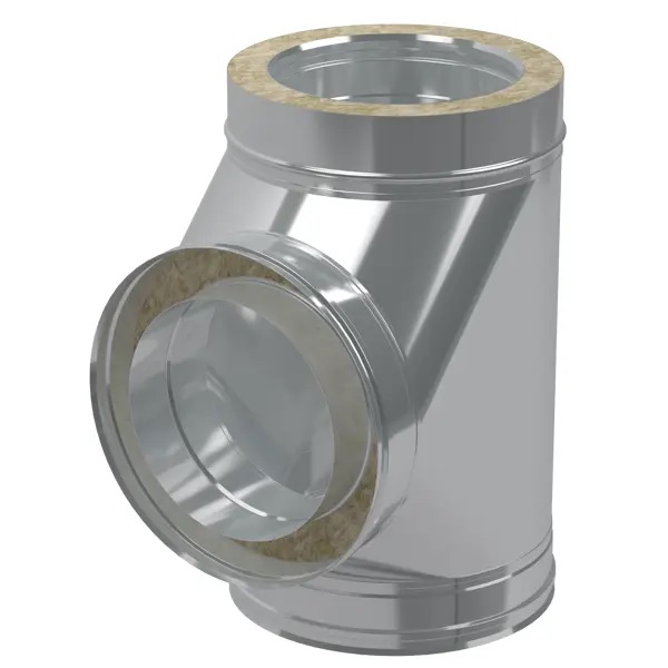 Тройник утепленный 90 Corax