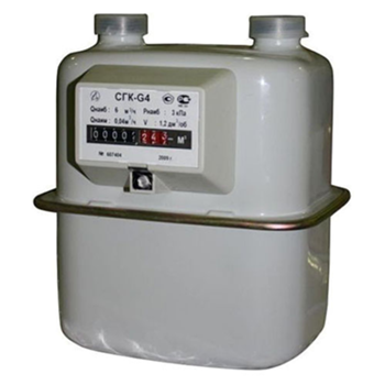 Счетчик газа бытовой СГК G-4 СИГНАЛ левый 16 (Владимир)