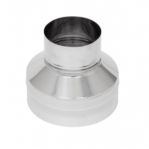 Адаптер-переход ПП Ø80-100 (430 / 0,5 мм) Длина=180мм [4] Corax