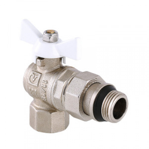 Кран шаровый угловой с полусгоном  3/4 Кран шаровый угловой с полусгоном  3/4