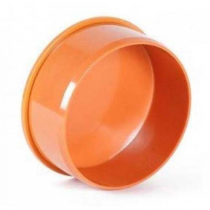 Заглушка 160  нар. кан. RU-ТР ПВХ